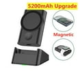 thumbnail image 2 of 3 In 1 Magnetic Wireless Charger Stand 5200mAh Power Bank For Phone Watch Power Bank Fast Charging Station ,Quick Charge Advantage, 2 of 7