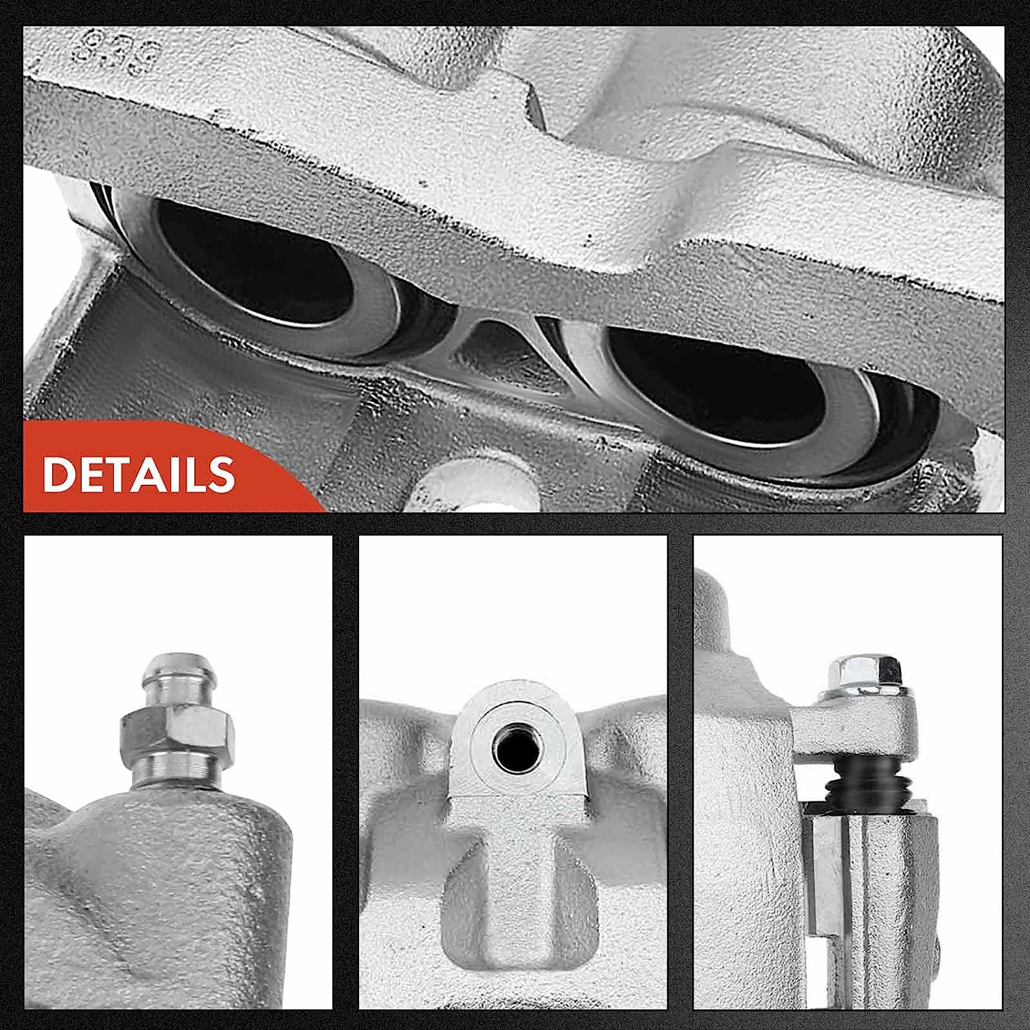 A-Premium Front Right Brake Caliper Assembly For Chevy Express/GMC Savana 3500/4500 (2003-2020) & Silverado/Sierra 3500 HD