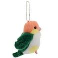 thumbnail image 3 of WEUVEB Soft Plush Parrot Bird Keychain Hanging Ornament for Car Keys, Cute Decorative Accessory, 1 Piece, 3 of 8