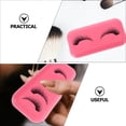 thumbnail image 3 of HAMPPLIES 6Pcs Silicone False Eyelash Pads Assorted Color Lash Holders for Extension Practice, 3 of 8