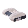 thumbnail image 1 of Almohada cervical Avdjesfny de espuma viscoelástica para aliviar el dolor de cuello, almohada ergonómica para el dolor de hombros, almohada contorneada para dormir blanca, 1 of 6