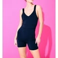 thumbnail image 2 of Women's Terez 2892 TLC Wide Strap One Piece Bodysuit (Jet Black L), 2 of 4