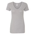 thumbnail image 1 of Next Level Womens Ideal V, M, Heather Grey, 1 of 2