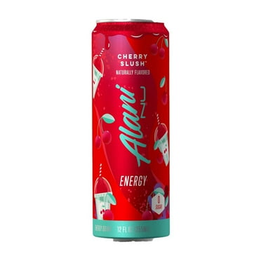 Alani Nu Zero Sugar Energy Drink - Cherry Slush - 12 oz Packaging may vary