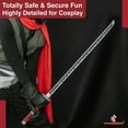 thumbnail image 6 of Armory Replicas Zoro Anime Foam Katana – Wado Ichimonji Cosplay Sword with Red Scabbard – Polyurethane Replica for LARP & Display, 6 of 7