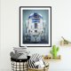 thumbnail image 5 of Cuadros Decorativos 11CT impreso completo punto de cruz DIY nave espacial Robot pintura a mano decoración de la habitación 40x50cm Ehuebsd Nuevos Originales, 5 of 8