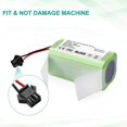 thumbnail image 3 of Batería de iones de litio de 14,4 v y 6800mah para Conga 990 1090 Tesvor X500 Ecovacs Deebot N79 N79s Dn622 Eufy Robovac 11 11s Robovac 30, 3 of 3