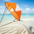 thumbnail image 4 of FELTECHELECTR Portable Canoe Wind Sail with Compact Design Foldable Kayak Sail for Outdoor Fun 1Pack, 4 of 8