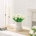 thumbnail image 5 of 10 pcs Fake Tulips, Yellow Artificial Flowers 13.5'', Fake Flowers for Decoration, Silk Flowers Bulk for Vase, Gifts, Wedding, Home Kitchen, Centerpieces, Mother's Day, Valentine’s Day, 5 of 5