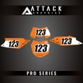 thumbnail image 3 of Attack Graphics Pro Series Number Plate Backgrounds for KTM 250 XCF-W 2016, 3 of 4