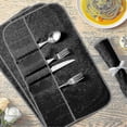 thumbnail image 5 of Anti Tarnish Silver Storage Bags 6Pcs Silver Protector Cloth Felt Flatware Organizer.., 5 of 5