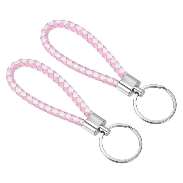 Pink keychain lanyard best sale