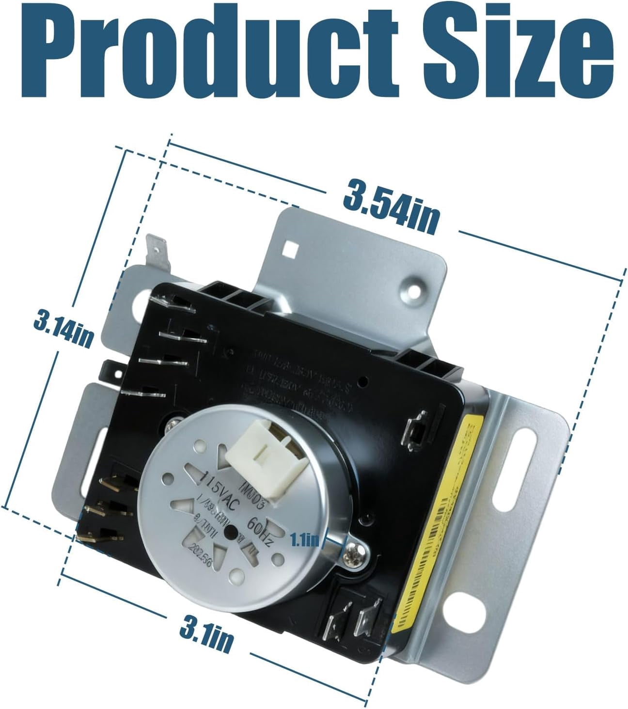 Aniceparthy W10642928 Dryer Timer Compatible with Maytag Replaces WPW10642928, PS11756913, 4448993,AP6023568,PD00043061,418-098-20-B5,EAP11756913