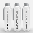 thumbnail image 1 of Smartbottle Tall Reusable Water Bottle, Grey, 750ml / 25oz, 3-Pack, 1 of 9