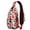 Red-13, variant on Crossbody Sling Backpack for Women Men Cherry Shoulder Sling Crossbody Casual Chest Bag for Travel Sports Running Hiking