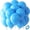 Blue, variant on Assorted Rainbow Latex Balloons, 100 Pack 12 inch Round Helium Bright Color Balloons for Birthday Bridal Shower Wedding Party Decorations