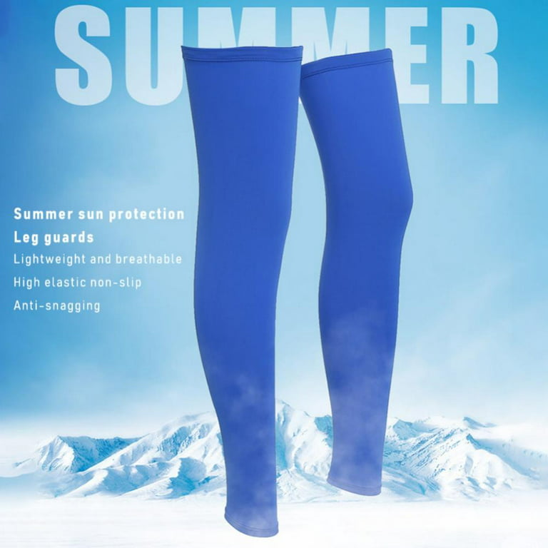 Breathable Leg Warmers Compression Ice Silk Sleeve Anti-UV Sport