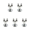 thumbnail image 2 of sanitation Table Number Plate Holder Wedding Ceremony Name Card Label Stand Clip Silver 5Set, 2 of 6