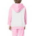 thumbnail image 5 of Otqutp Cute Hoodies for Girls and Boys Kids Oversized Long Sleeve Sweatshirts Casual Comfy Pullover Tops with Pocket, 5 of 7