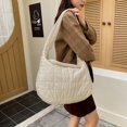 thumbnail image 3 of Sac d'Épaule Matelassé Doux Rembourré pour Femme Sac à Main Sac Grand Sac Fourre-Tout, 3 of 8