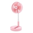 thumbnail image 4 of Ventilador portátil  Adir recargable de escritorio rosa 12381, 4 of 4