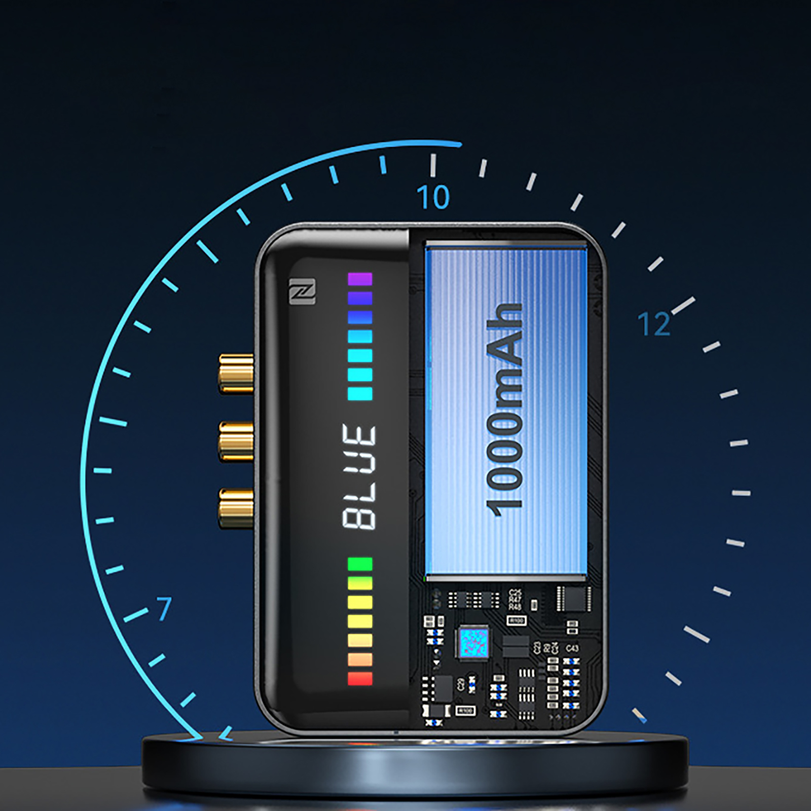 Bluetooth 5.3 Wireless Transmitter Receiver Adapter Two-in-One Design, Dual Phone Connection, LED Display, Multiple Audio Interfaces