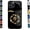 Black A, variant on Dragon Compatible with Magsafe Glass Phone Case,Merryklein Personalized Name Magnetic Gradient Dragon Pattern Glass Phone Case