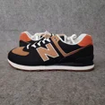 thumbnail image 3 of New Balance 574 Shoes Mens 10.5 Black Faded Denim Running Casual MLS574DB2, 3 of 6