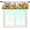 Sunflower, variant on Country Hearts and Stars Window Curtain Valance Blackout for Decorative Privacy Rod Pocket 52 X 16 Inches