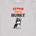 thumbnail image 4 of Inktastic Siberian Husky Dog Puppy Boys or Girls Baby T-Shirt, 4 of 5