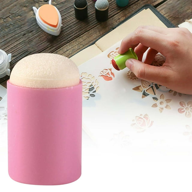 Pet Ink Pad Finger Applicator Tool For Journals And Craft Projects Stationery Organizer Portable