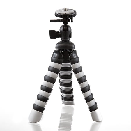 Ultimaxx 8 Inch Gripster Flexible Compact Digital SLR Camera Tripod (Grey)