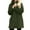 Army Green womens coat, variant on up to 60% off Gifts wycnly Womens Winter Faux Fur Coat Plush Coat for Women Plus Size Casual Solid Stand Neck Fuzzy Fleece Overcoat Long Sleeve Open Front Ladies Outerwear Faux Fur Coat