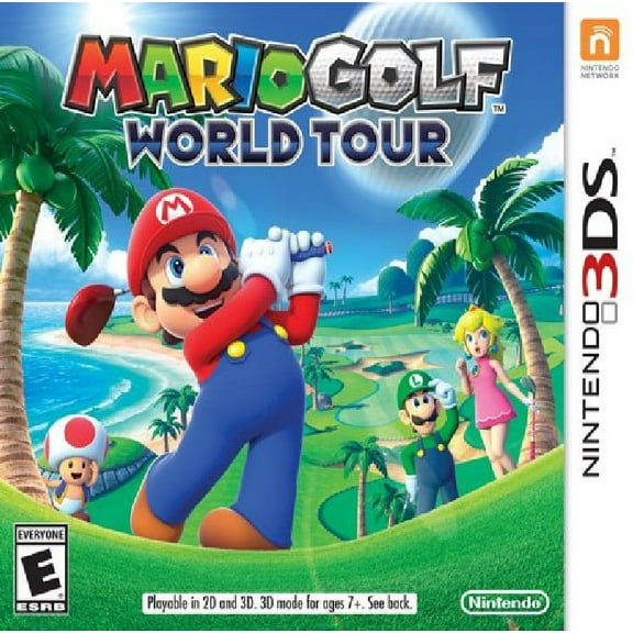 Restored Mario Golf: World Tour (Nintendo 3DS, 2014) Video Game (Refurbished)