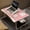 Pink WithUSB, variant on Laptop Desk for Bed or Couch, Lap Desk with Cup Holder & Phone Holder, Drawer, Foldable Legs, for Working/Watching Movies/Breakfast, Home Office Portable Stand