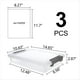 thumbnail image 2 of 3 Contenedores de Almacenamiento de Plástico con Tapas con , Caja de Proyectos Portátil, Caja de Archivos Transparente, Almacenamiento Apilable, 2 of 5