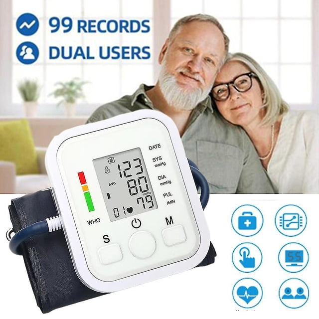 Máquina de monitor de presión arterial automática digital YONGSHENG con brazalete grande ajustable