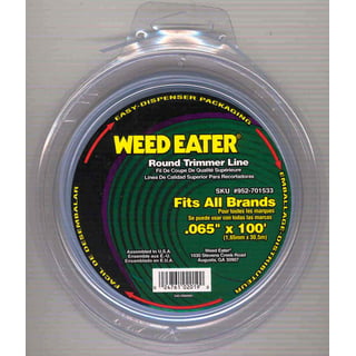 Terre Products - Residential Grade 065 Trimmer Line Round, 1/2 lb. Quality  Weed Wacker String, Line Length 302 ft. or 92m, Weed Eater String Trimmer