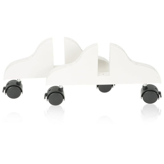 2 Pcs Room Divider Bracket Screen Base Baffle Fixing Office