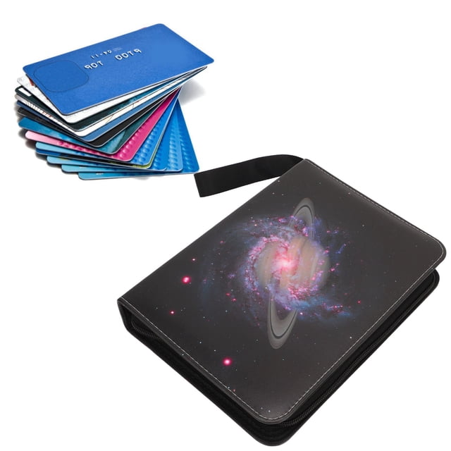 Waterproof Card Binder, Holds 400 Cards, Double Sided Pocket With Sleeve Trading Card Binder For TCG, , Baseball And More, Gift
