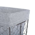thumbnail image 2 of DII Modern Metal Chicken Wire Basket in Bronze/Gray (Set of 5), 2 of 6