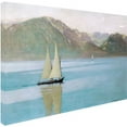 thumbnail image 2 of Trademark Fine Art Felix Vallotton Boat On Lake Geneva 1892 Canvas Wall Art - 14x19, 2 of 3