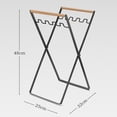 thumbnail image 2 of Portable Trash Bag Rack Plastic Bag Shelf, Portable Garbage Bag Holder for Camping Picnic, 2 of 5