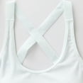 thumbnail image 3 of OGLCCG Sports Bra for Teens Girls Padded Medium Support Criss Cross Back Strappy Workout Bra High Impact Gym Activewear Top 5-15 Years, 3 of 5