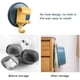 thumbnail image 4 of Gancho para colgar en la pared Kearding Estante de almacenamiento para lavabo de toallas con ventosa color blanco, 4 of 6