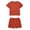 0-Red&597, variant on Tiijoy Toddler Boys Casual Outfits Kids Loose Short Sleeve T-Shirt Shorts Set, Sizes 4-5
