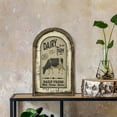 thumbnail image 3 of Cows Wall Art Rustic Decor Home Art Decorative Ornaments, 3 of 7