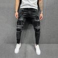 thumbnail image 4 of Jyeity Hot Fall Cool Price Mens Casual Fitness Bodybuilding Pocket Skin Full Length Sports Jeans Boys Joggers Pants Size 10 12 Black Size 14, 4 of 9
