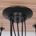 thumbnail image 3 of Soporte de luz ANGGREK 8 cabezas colgante estilo vintage industrial, 3 of 8