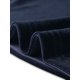 thumbnail image 5 of Conjuntos de chándal de terciopelo para mujeres INSPIRE CHIC, top corto con pantalones cortos, chándal de terciopelo de 2 piezas, conjunto de lounge azul S, 5 of 5